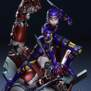Alita Resin Statue - view 1
