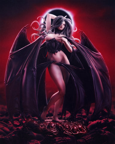 Slan Resin Statue - view 1