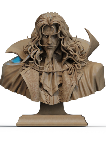 Dracula Resin Bust - Design 2 - view 1