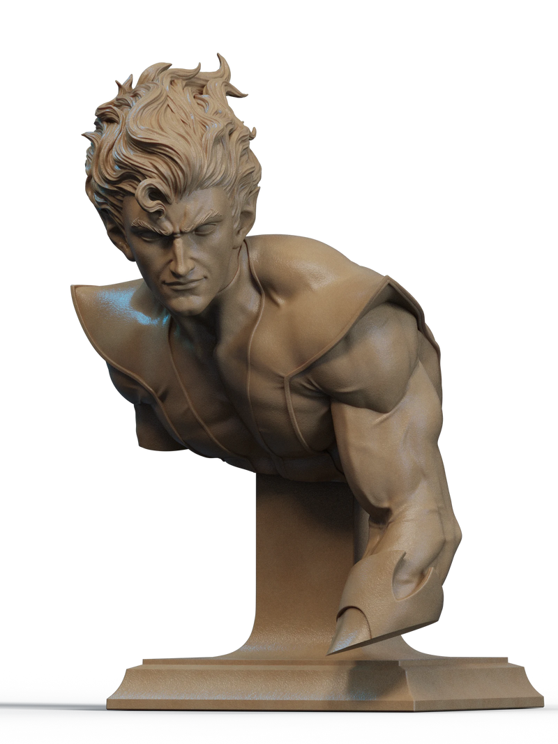 Nightcrawler Resin Bust - view 1
