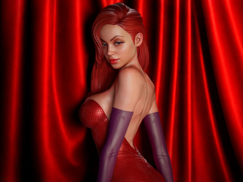 Jessica Rabbit Resin Statue - view 1