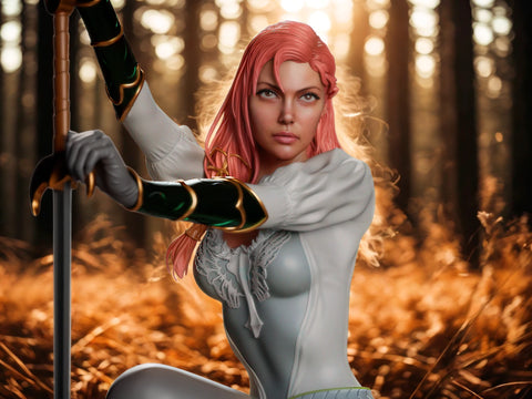 Hera Resin Statue - view 1
