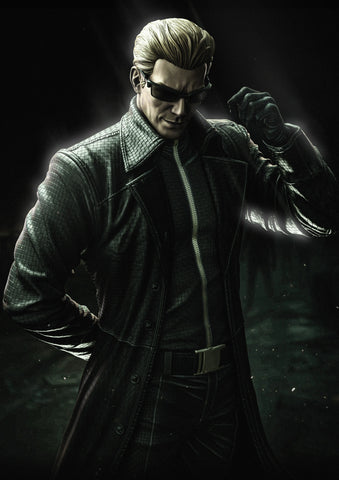 Albert Wesker Resin Statue - view 1