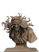 Baba Yaga Resin Bust - view 2