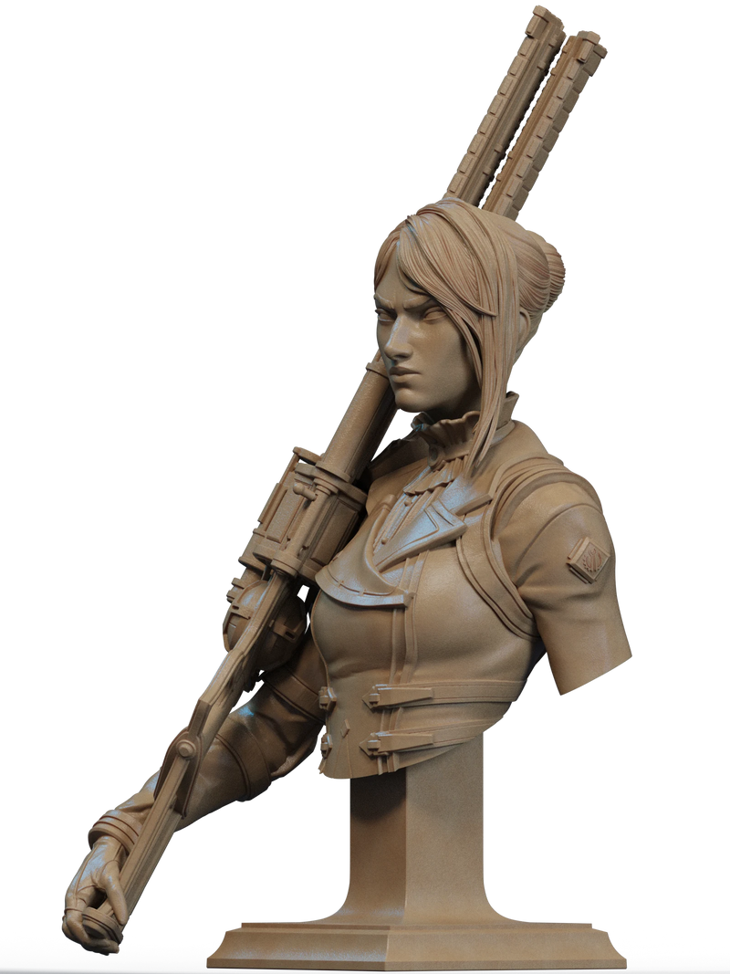 Caitlyn Resin Bust - view 2