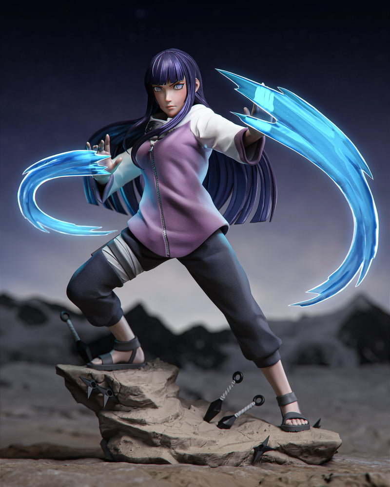 Hinata Resin Statue - view 2