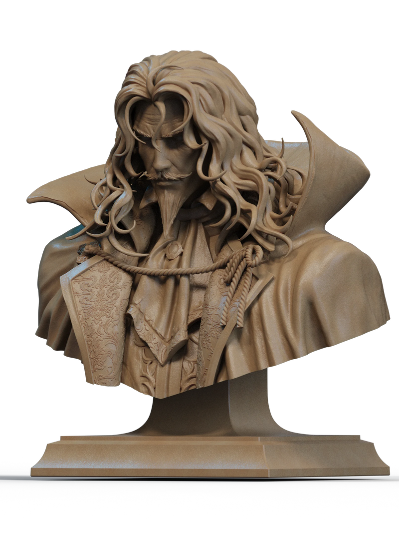 Dracula Resin Bust - Design 2 - view 2