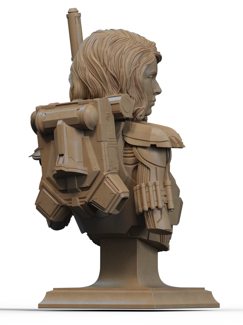 Shae Vizla Resin Bust - view 2