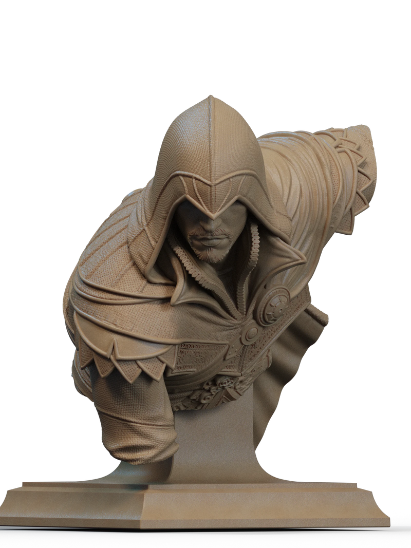 Ezio Resin Bust - view 2