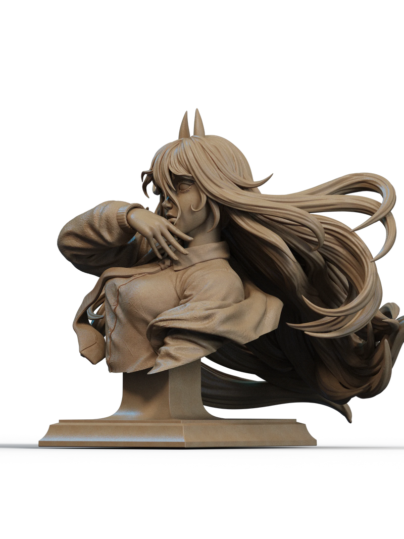 Power Resin Bust - view 2