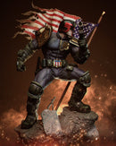Judge Dredd Resin Statue - view 2