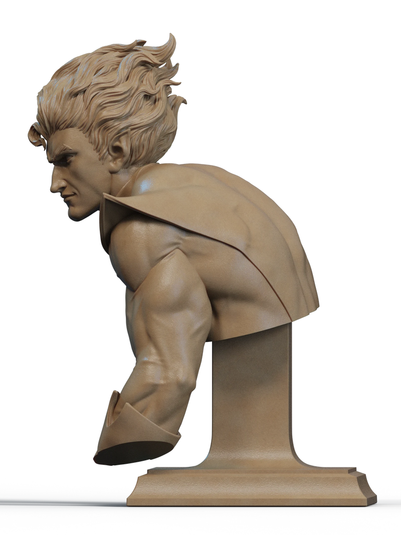 Nightcrawler Resin Bust - view 2