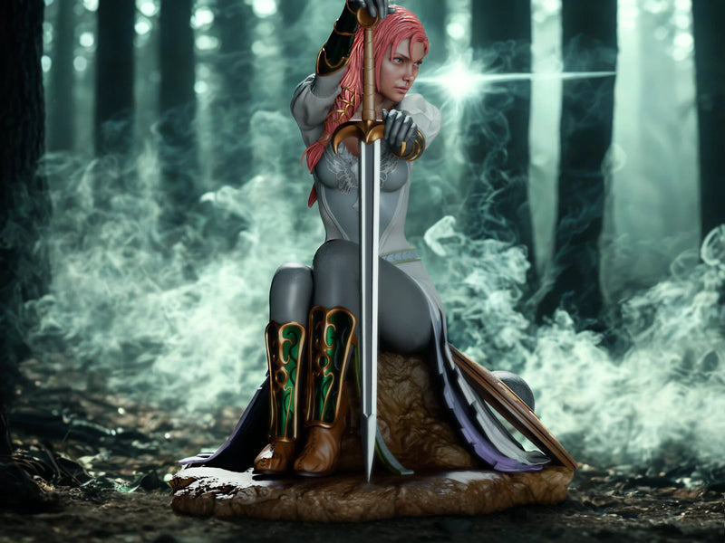 Hera Resin Statue - view 2