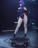 Motoko Kusanagi Resin Statue - view 2