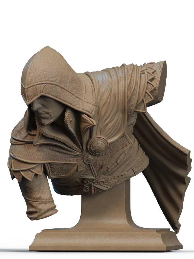 Ezio Resin Bust - view 3