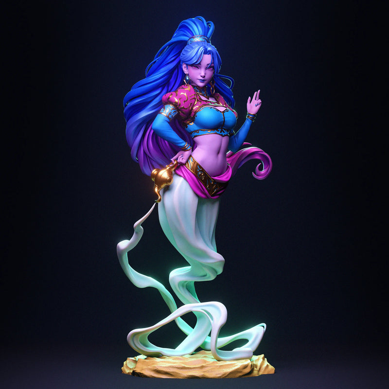 Djinn Resin Statue - view 3