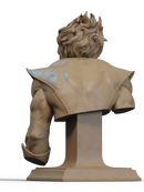 Nightcrawler Resin Bust - view 3