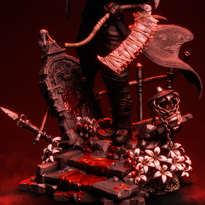 The Hunter Resin Statue - view 3