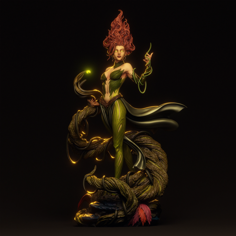 Gaia Resin Statue - view 4