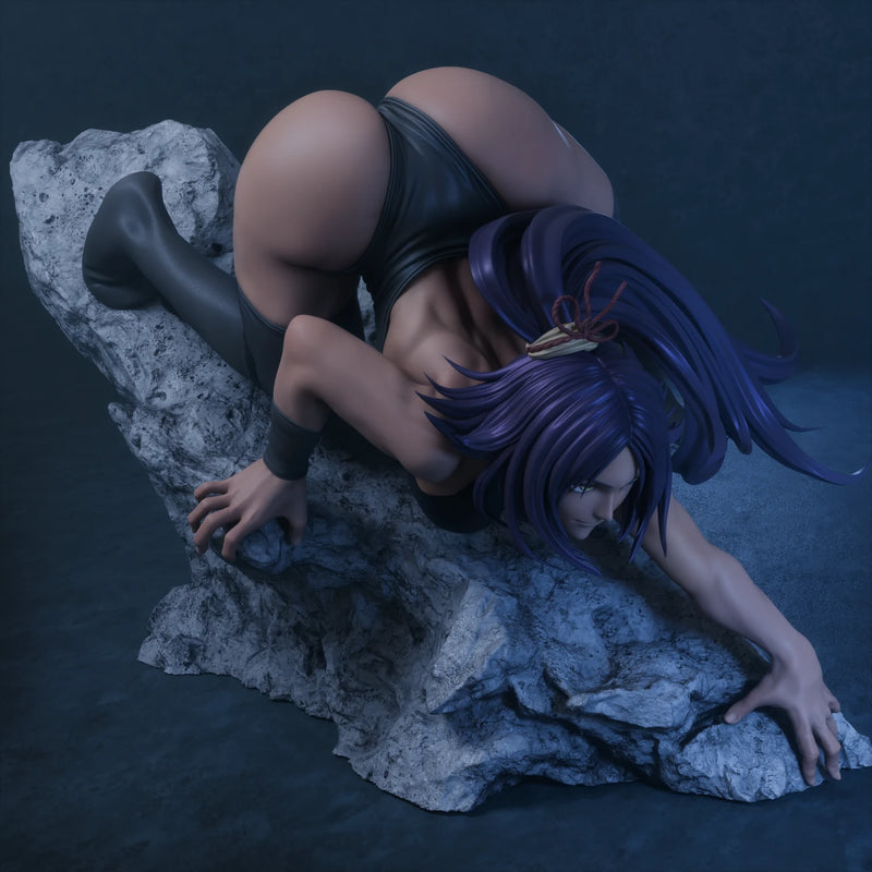 Yoruichi Resin Statue - view 4