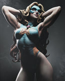 Blonde Blazer Resin Statue - view 4