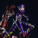 Alita Resin Statue - view 4