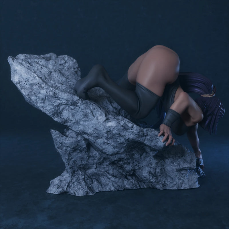 Yoruichi Resin Statue - view 5