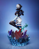 Luna Snow Resin Statue - view 5