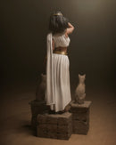 Cleopatra Resin Statue - view 5