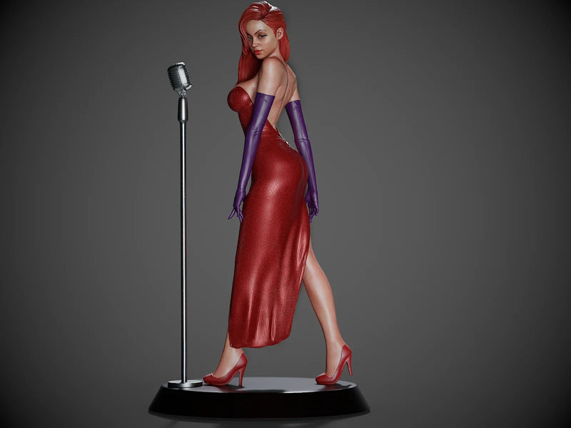 Jessica Rabbit Resin Statue - view 5