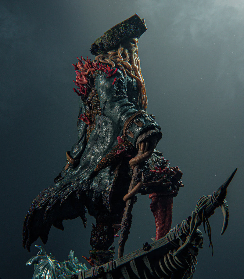 Davy Jones Resin Statue - view 6