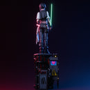 Cyber Samurai Resin Statue - view 7
