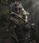 Baba Yaga Resin Statue - view 7