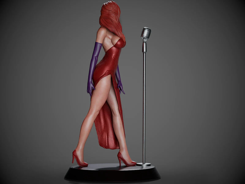 Jessica Rabbit Resin Statue - view 7