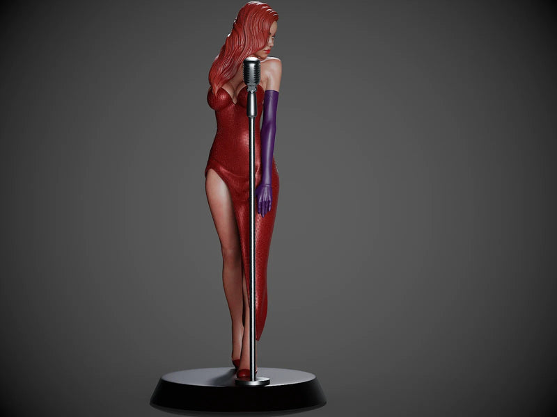 Jessica Rabbit Resin Statue - view 8