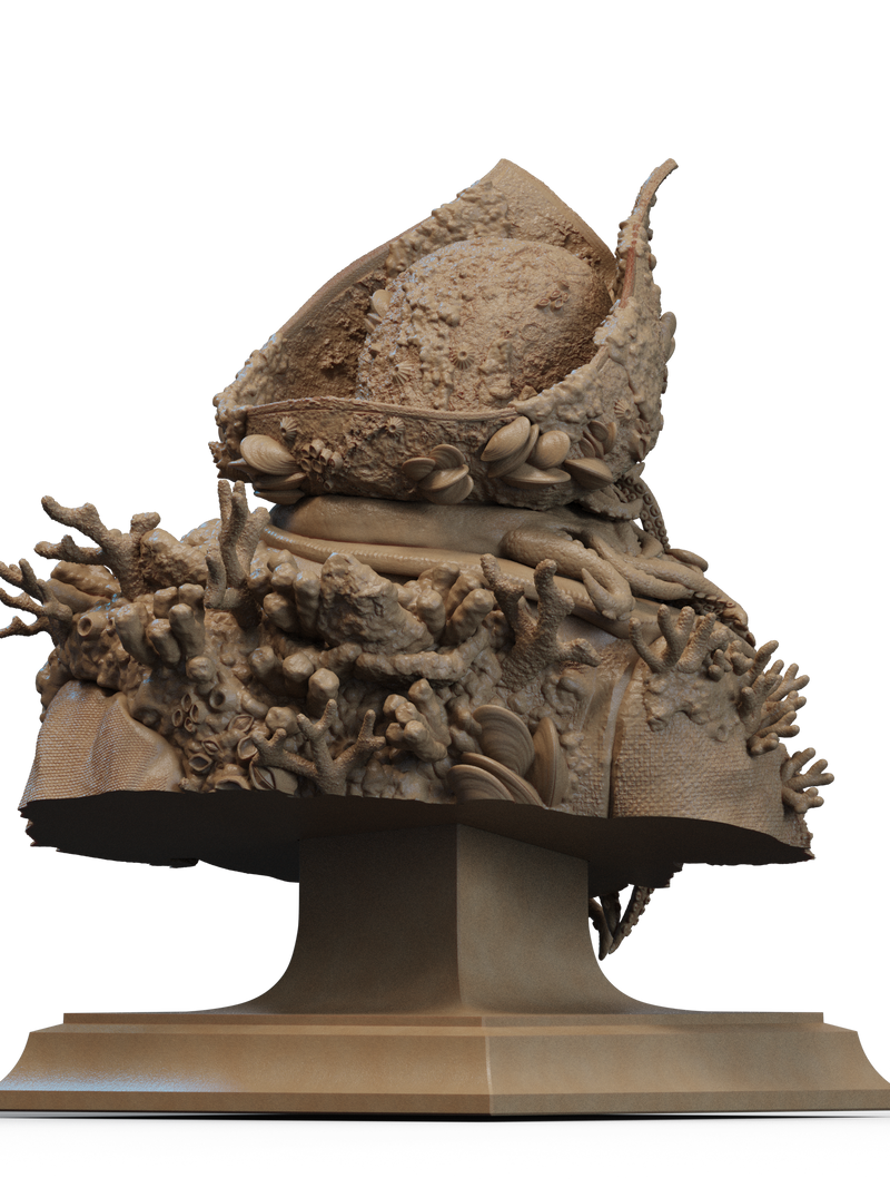 Davy Jones Resin Bust - view 3