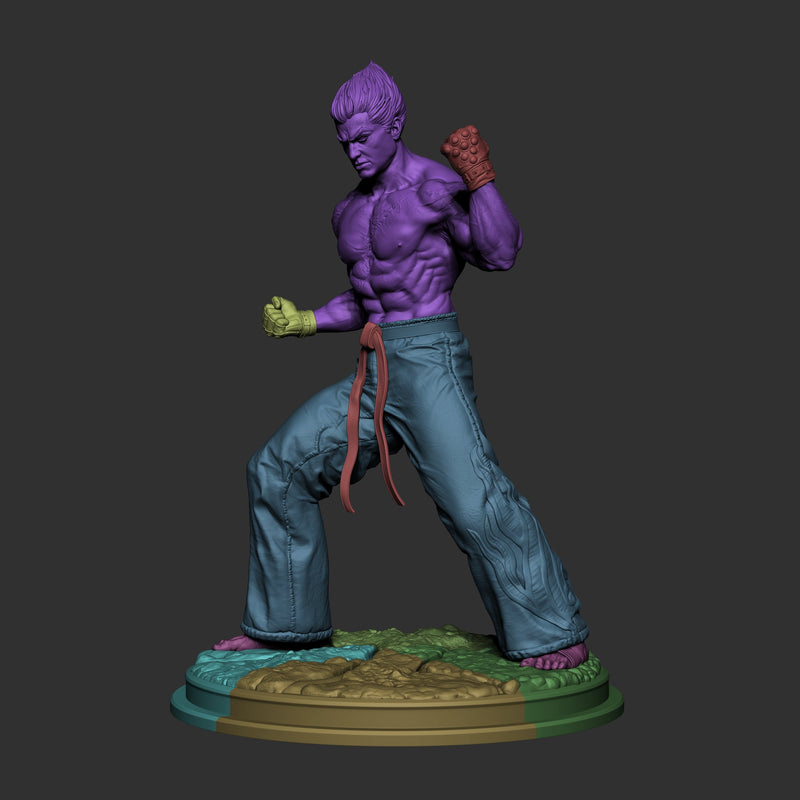 Kazuya Resin Statue - view 8