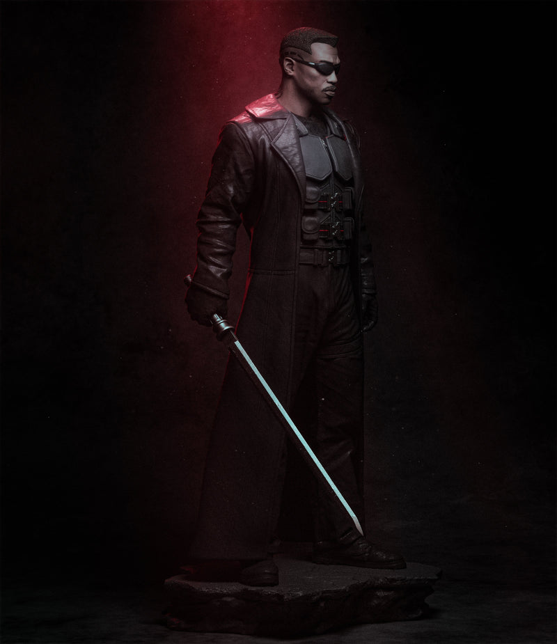 Blade Resin Statue - view 2