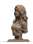 Elegy of the Wyrm Resin Bust - view 2