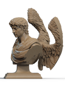 Archangel Michael Resin Bust - view 2