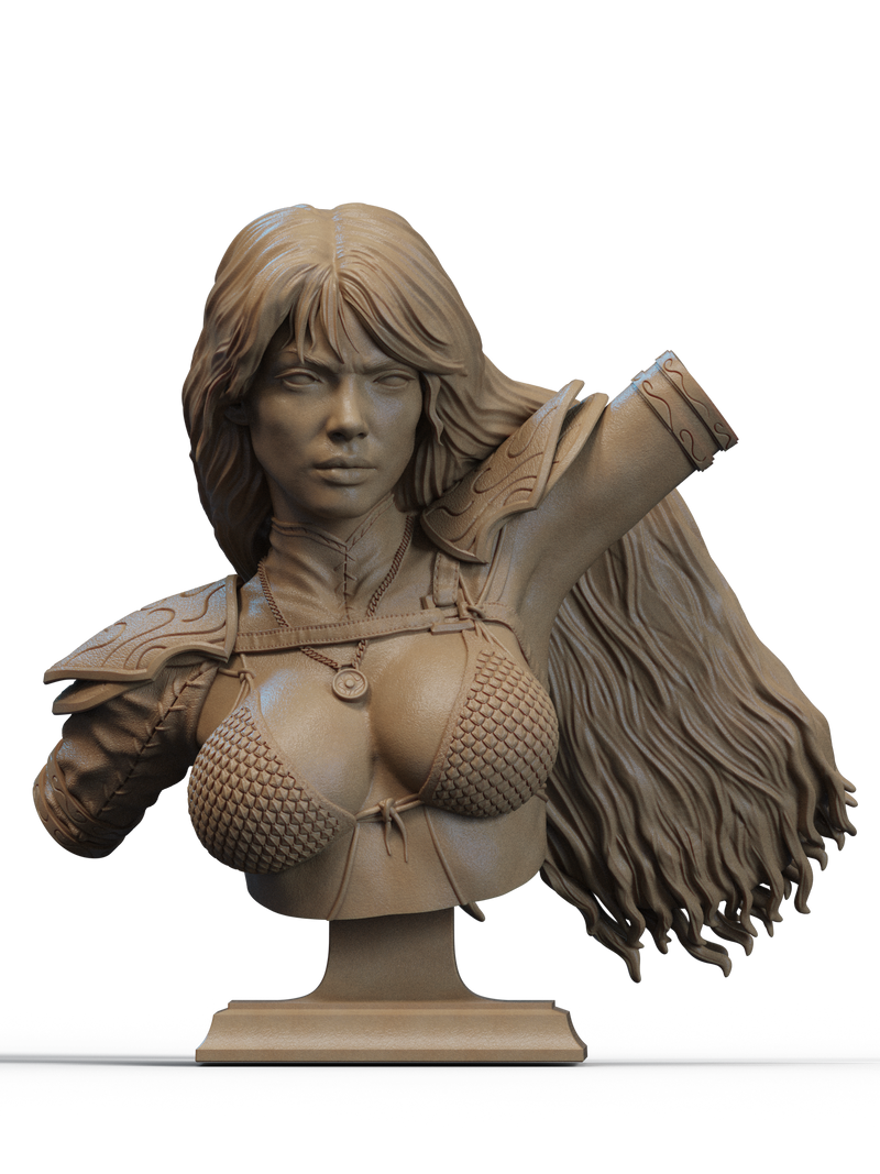 Red Sonja Resin Bust - view 1
