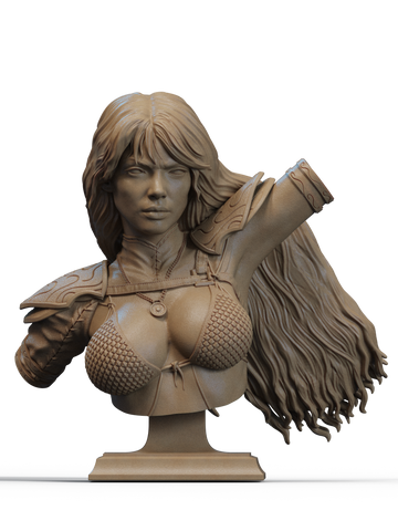 Red Sonja Resin Bust - view 1