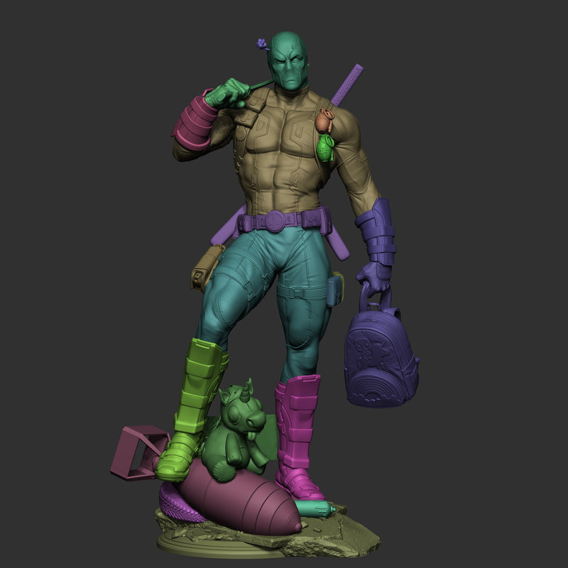Deadpool Resin Statue - view 8