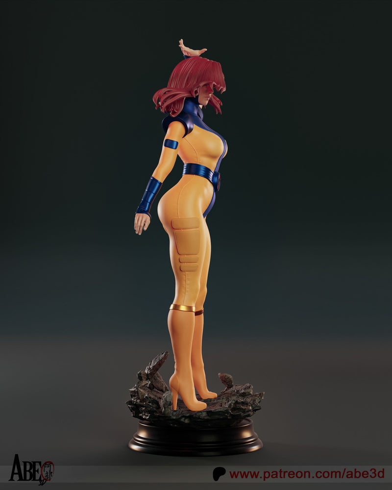 Jean Grey Resin Statue - view 6