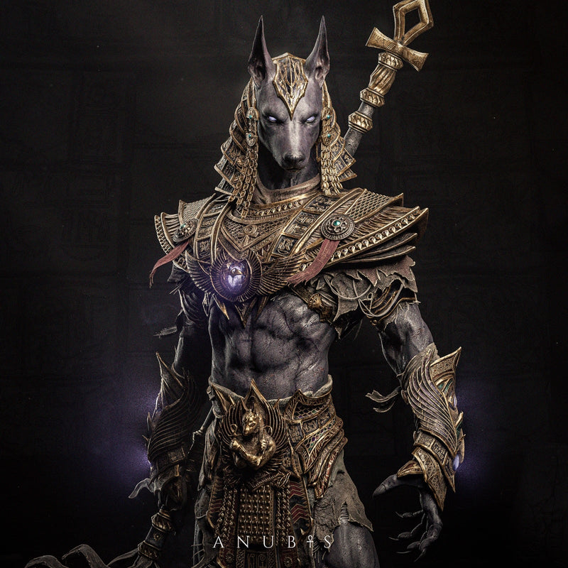 Anubis Resin Statue - view 1