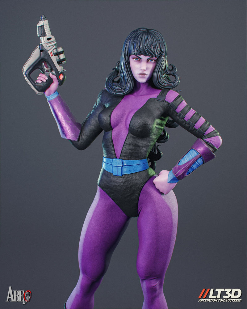 Nebula Resin Statue - view 7