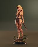 Sheena Resin Statue - view 2