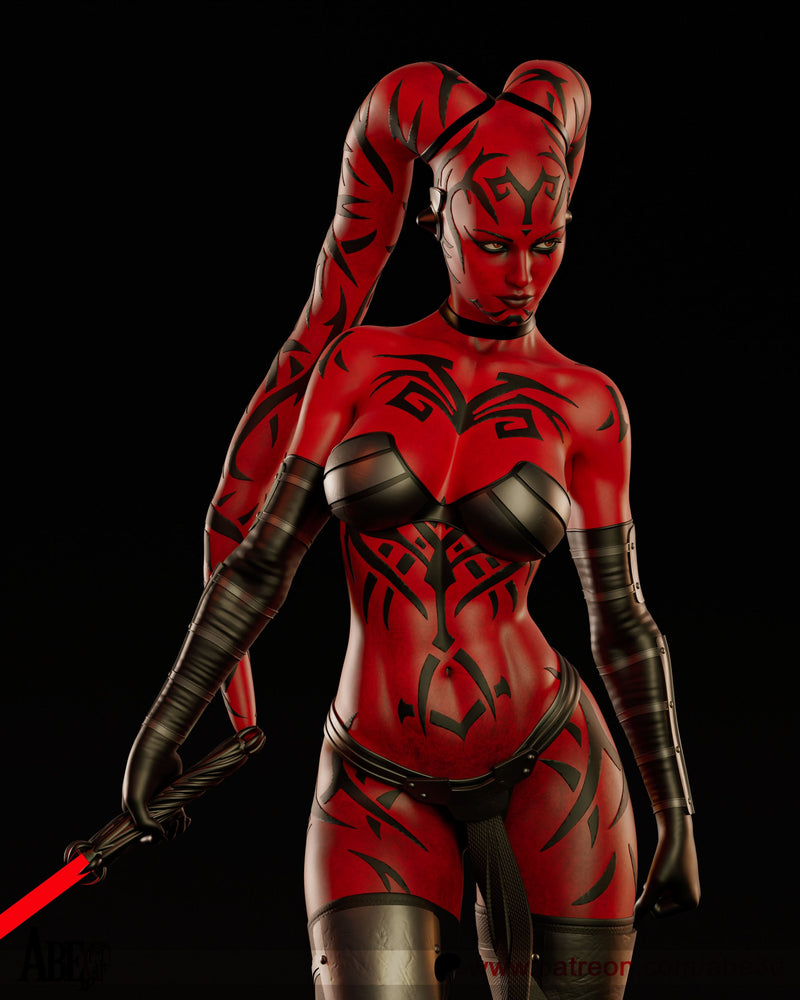 Darth Talon Resin Statue - view 8