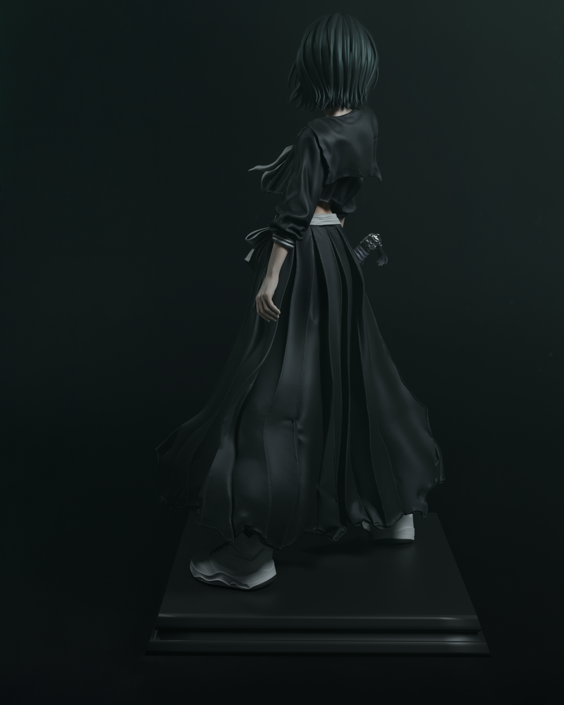 Rukia Resin Statue - view 5