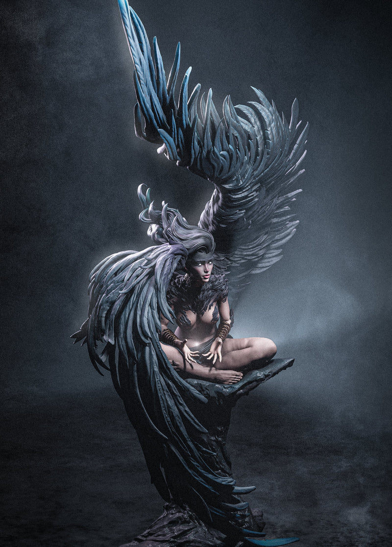 Sphinx Resin Statue - view 4